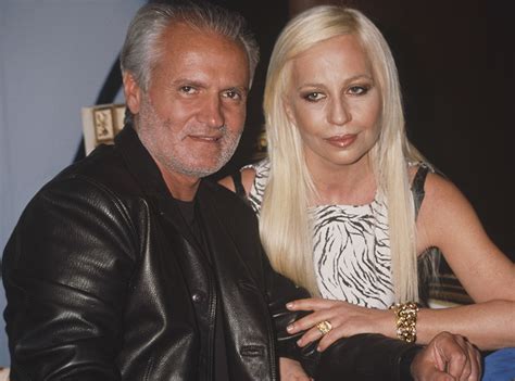 donatella versace and gianni.